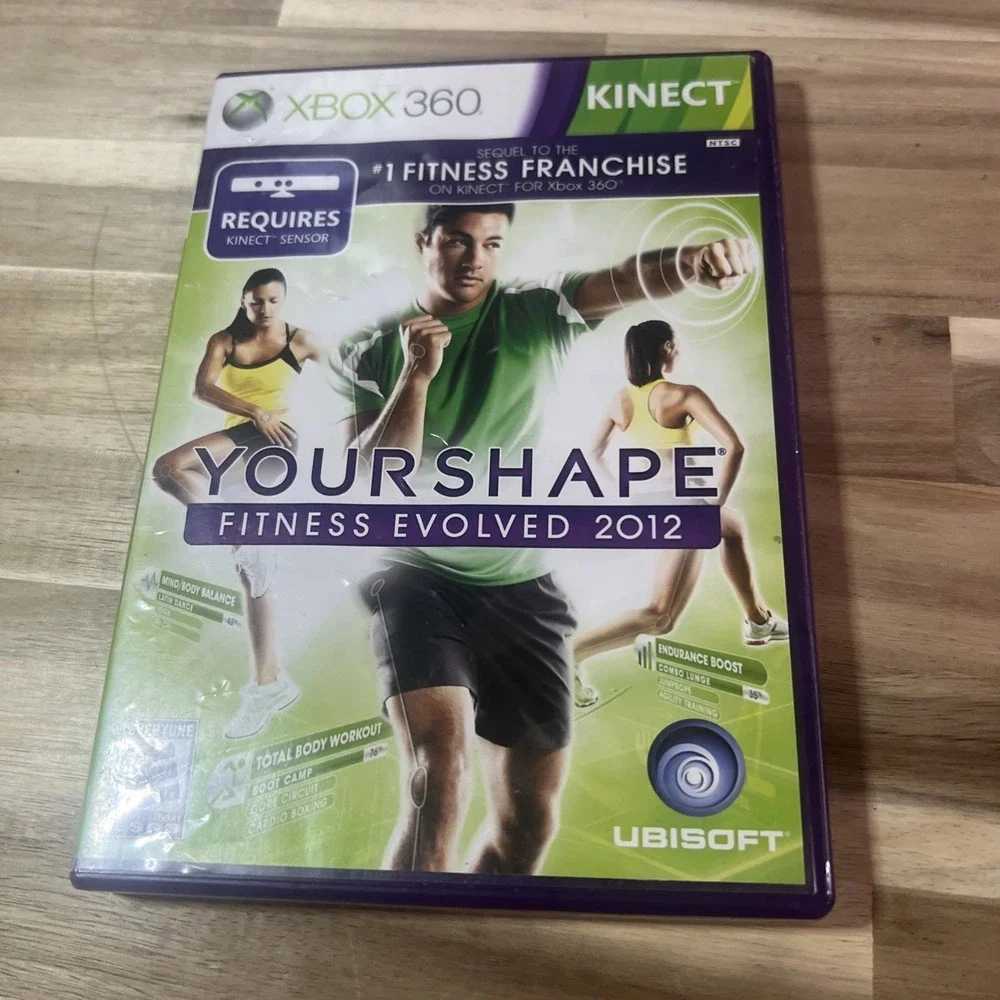 Your Shape Fitness Evolved 2012 Xbox 360‎ Kinect Sealed New